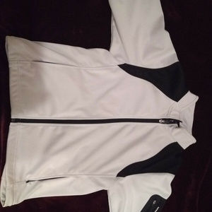 Sun Mountain Women's Golf Sport Jacket Shirt White